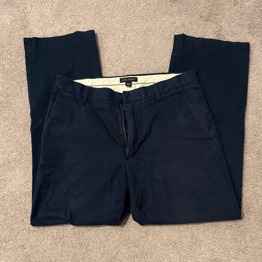 Banana Republic Men's Dark Blue Chinos